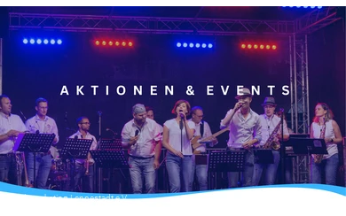 Header Aktionen & Events